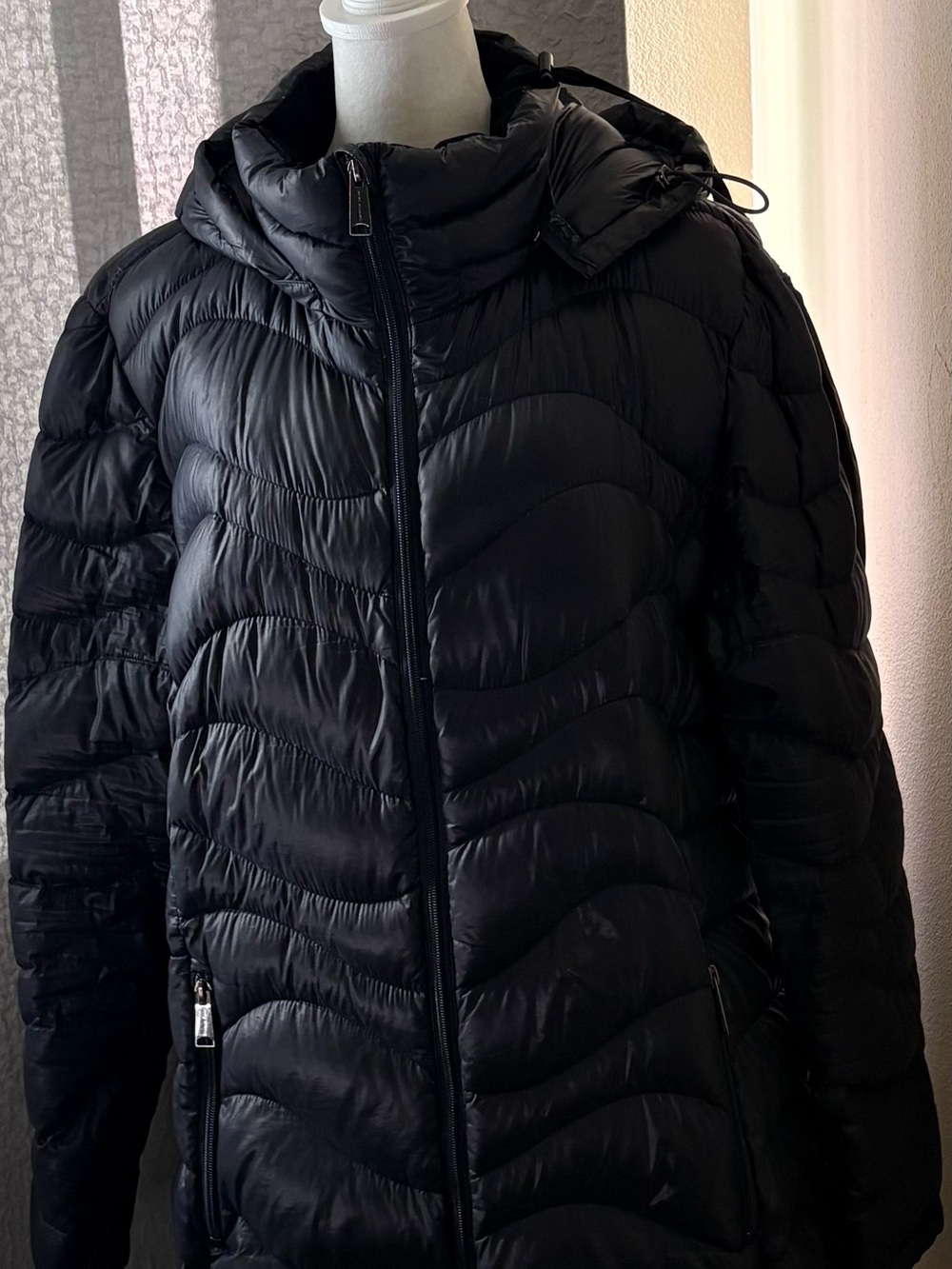 Andrew Marc XL Long Premium Down Puffer Coat + Bag